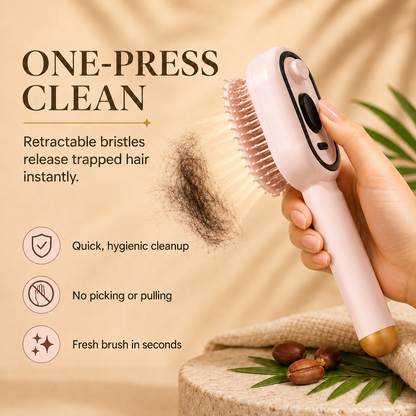 Nuzzle™ Mist Hair Brush