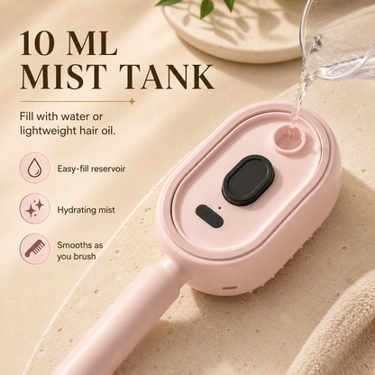 Nuzzle™ Mist Hair Brush