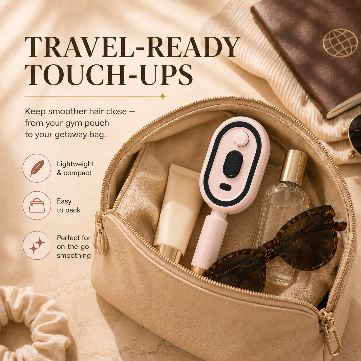 Nuzzle™ Mist Hair Brush